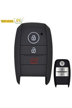 Kia Rio Ceed Sportage Stonic Sorento Picanto Soul Silikon Anahtar Kılıfı