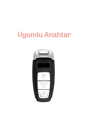 Audi A3 2021-2022 A6l A7 A8 Q8 E Tron C8 D5 Anahtar Kılıfı