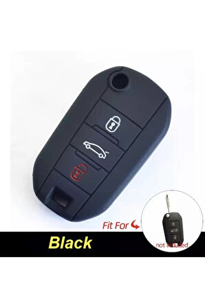 Peugeot 301-208-308-2008-5008 Anahtar Kılıfı Sustalı Model 1.ci Kalite