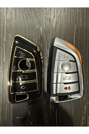 Bmw G30,g20,g10,g40 Vb.smart Nano Yüksek Kalite Silikon Kumanda Kılıfı Siyah