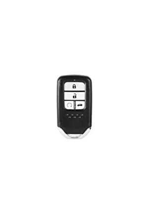 Honda Crv Hrv Accord 3+1 Buton Anahtar Kılıfı Siyah Gold Altın Renk