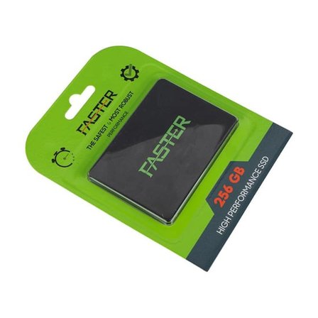 Faster FS-256 SATA3 256 GB SSD 550 MB/s Okuma 510 MB/s Yazma Hızlarıyla Harddisk
