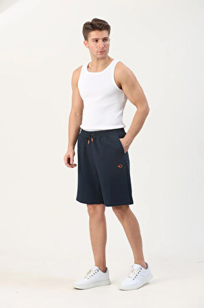 Fibula Moda Lacivert Erkek Şort