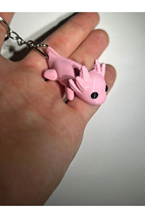Bebek Axolotl Anahtarlık