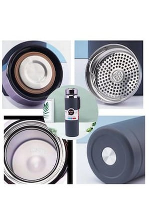 800 ml Paslanmaz Çelik Ledli Dijital Göstergeli Dereceli Isı Sıcaklık Göstergeli Termos