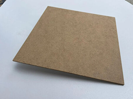 3 mm 40x40 MDF Plaka (8 ADET) - Hobi, Maket, Ahşap El Sanatları İçin Uygun (8`li Paket)