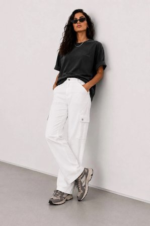 Siena Kargo Cepli Denim Pantolon