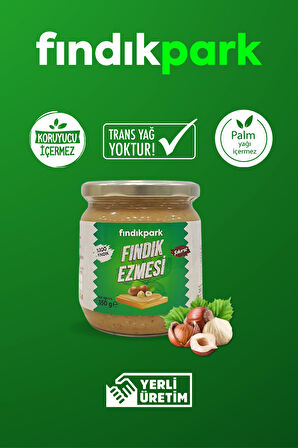 Şekersiz Fındık Ezmesi 350g - %100 Doğal, Katkısız, Günlük Üretim
