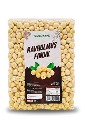 FındıkPark Giresun Taze Kavrulmuş İç Fındık - 5000 Gr.