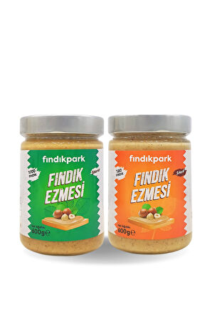 Karışık PaketFındık Ezmesi 2li Paket 1200g Katkısız Ürün
