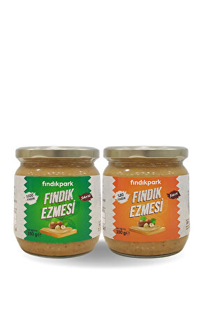 Karışık Paket Fındık Ezmesi 2li Paket 700g Katkısız Ürün