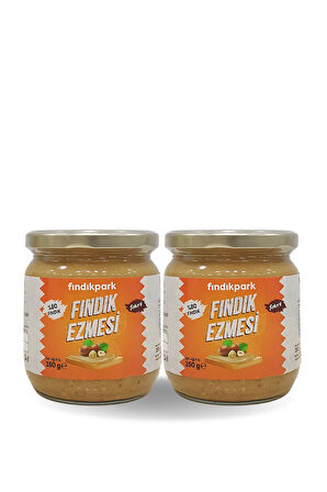 Fındık Ezmesi 2li Paket 700g %80 Fındık %20 Şeker Pancarı