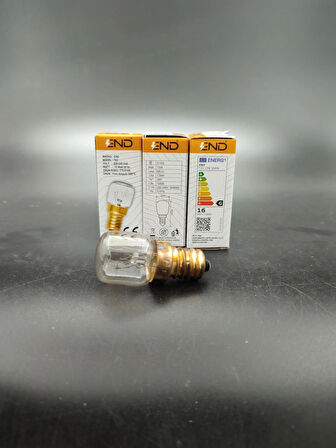 FIRIN AMPULÜ (E.14)(15.Watt)(3.Adetli paket)