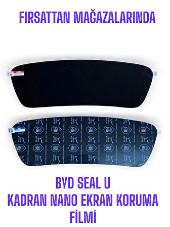 BYD SEAL U TABLET VE KADRAN İÇİN NANO EKRAN KORUMA FİLMİ