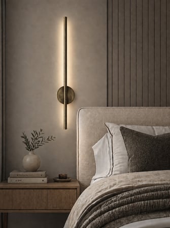 Flame Eskitme Sarjlı Led Aplik | 8W | 3200K Gün Işığı | 75cm | Duvar Tipi /Tablo Dekoratif Işık