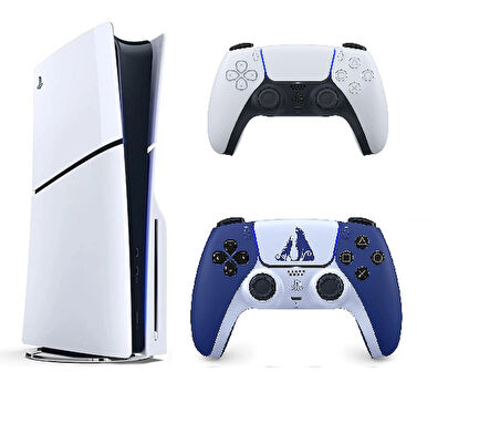 Playstation 5 Slim Cdli +2. Dualsense Controller God Of War Edition ( İthalatçı Garantili)