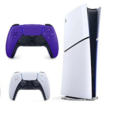Sony Playstation 5 Slim Dijital +2. kol Dualsense Mor (İthalatçı Garantili )