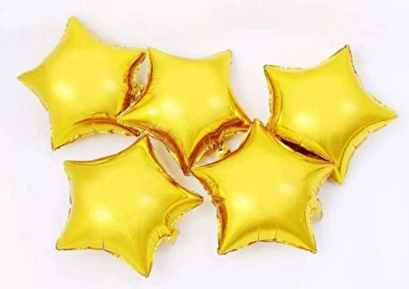 Yıldız Folyo Balon Gold 5"