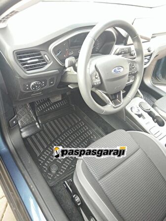 Ford Focus Sedan 4 3D Havuzlu Paspas 2018- Sonrası
