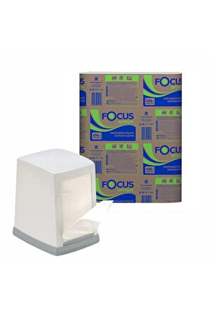 Focus Peçete, Masaüstü Peçete, 18x24 cm – 18 Paket x 150 Adet Kolide (Toplam 2700 Peçete)