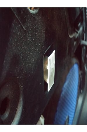 Ford Fiesta plastik klips SİYAH