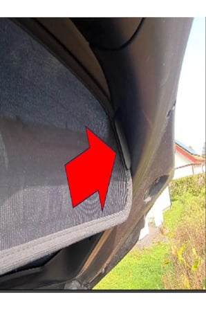 Ford Kuga Mk1 arka kapı için kapak tutucu