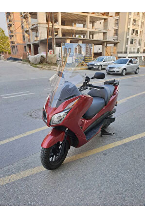 Honda Forza300 Siperlik Ön Cam 2014-2017 Elcikli 78cm şeffaf Renkli 4mm UZUN CAM