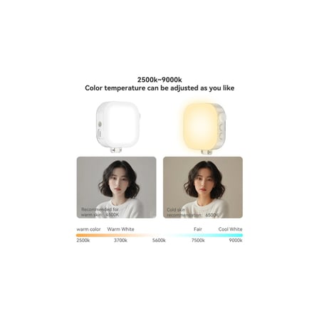 Telesin Magnetic Selfie Ice Cube Light
