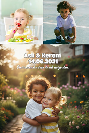 Kişiye Özel Aşk Tablosu | Sevgililer Günü Hediyesi | Yıldönümü Hediyesi