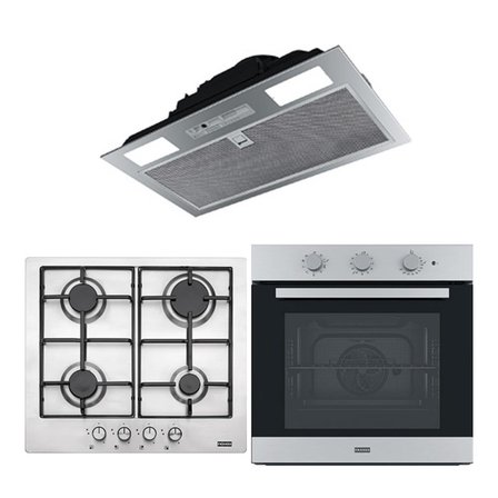 Franke Ankastre Set (Fbı 525 GR/500 Aspiratör - Fhnl 604 4g Xs E Ocak - Fsl 82 H Xs Fırın)
