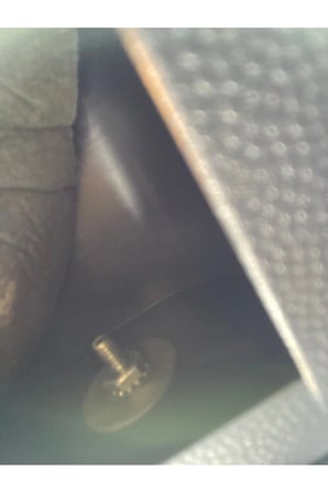 Ford Fiesta Hatchback 2014-19 için kargo kapağı menteşe pimi SİYAH