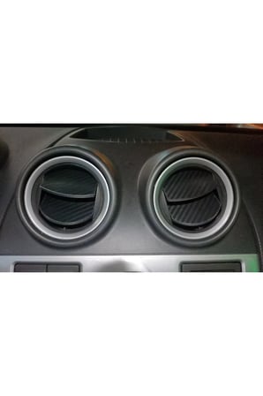 Ford Fiesta MK6 Hava Menfezi Kanatları 2parça