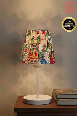 Frida Kahlo Feride Mini Abajur Metal Ayak