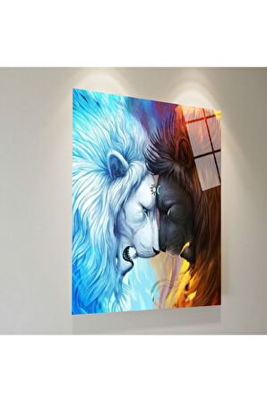 Kurbağa Cam Tablo | Dayanıklı Temperli Cam