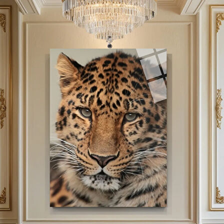 Kurt Cam Tablo | Dayanıklı Temperli Cam | Uluyan Kurt Cam Tablo