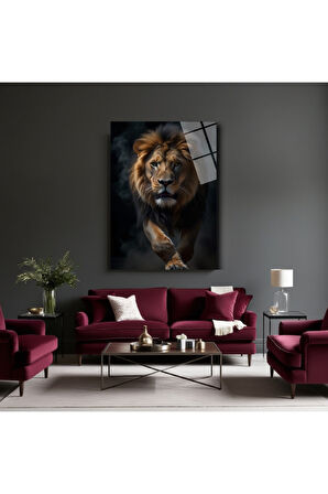 Hayvan Fotoğrafları Cam Tablo | Dayanıklı Temperli Cam