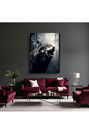 Hayvan Fotoğrafları Cam Tablo | Dayanıklı Temperli Cam