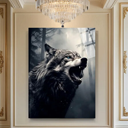 Hayvan Fotoğrafları Cam Tablo | Dayanıklı Temperli Cam