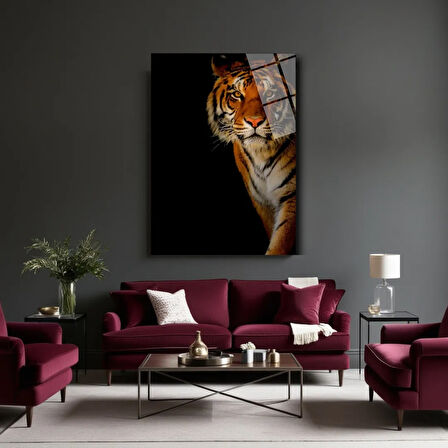 Hayvan Fotoğrafları Cam Tablo | Dayanıklı Temperli Cam