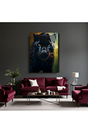 Hayvan Fotoğrafları Cam Tablo | Dayanıklı Temperli Cam