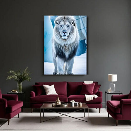 Hayvan Fotoğrafları Cam Tablo | Dayanıklı Temperli Cam