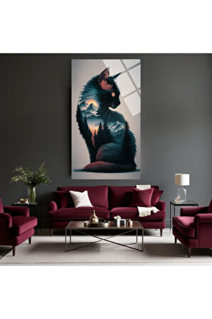 Hayvan Fotoğrafları Cam Tablo | Dayanıklı Temperli Cam