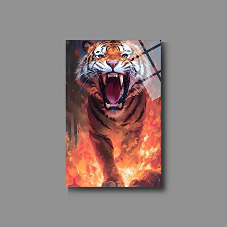 Hayvan Fotoğrafları Cam Tablo | Dayanıklı Temperli Cam