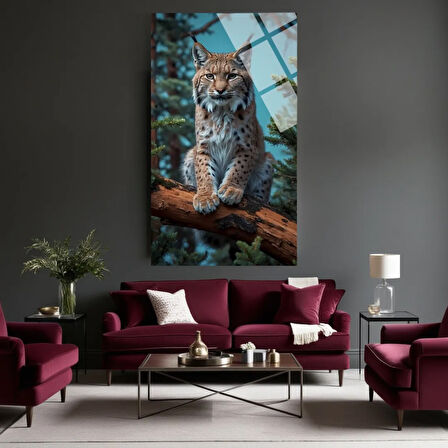 Hayvan Fotoğrafları Cam Tablo | Dayanıklı Temperli Cam