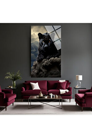 Hayvan Fotoğrafları Cam Tablo | Dayanıklı Temperli Cam