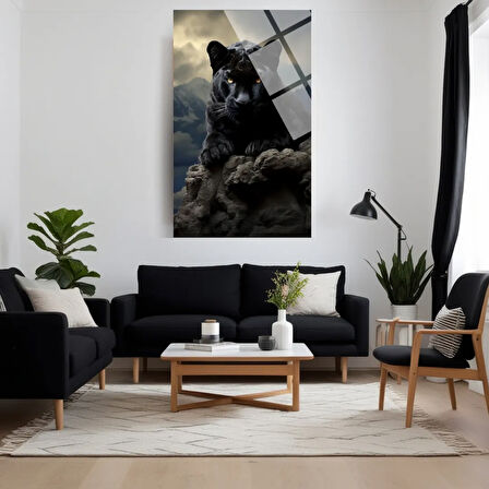 Hayvan Fotoğrafları Cam Tablo | Dayanıklı Temperli Cam