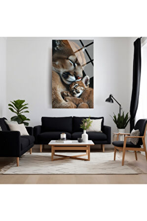 Hayvan Fotoğrafları Cam Tablo | Dayanıklı Temperli Cam
