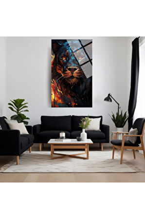Hayvan Fotoğrafları Cam Tablo | Dayanıklı Temperli Cam