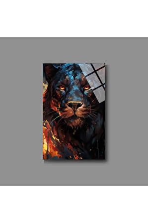 Hayvan Fotoğrafları Cam Tablo | Dayanıklı Temperli Cam