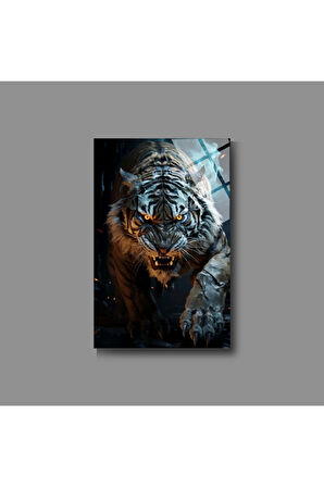 Hayvan Fotoğrafları Cam Tablo | Dayanıklı Temperli Cam